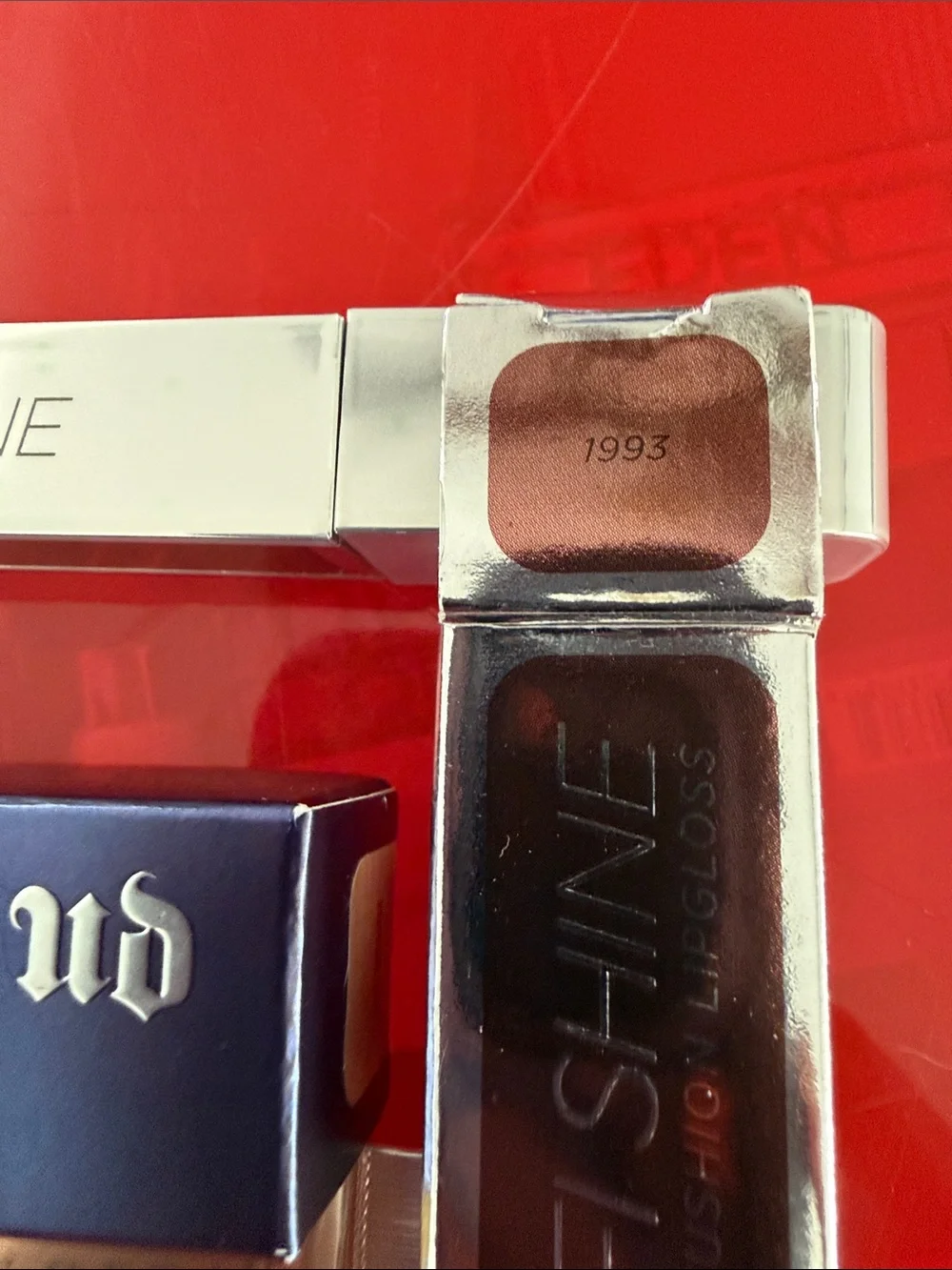 Urban Decay Eyeshadow Primer Potion & Hi-Fi Shine Lipgloss in Rose Bronze